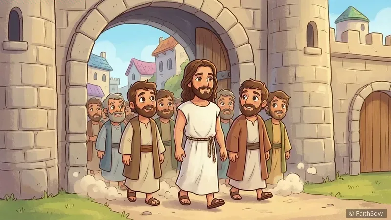 Jesus Ascends into Heaven