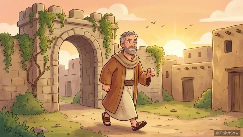 Boaz marries Ruth and the lineage of the house of David.