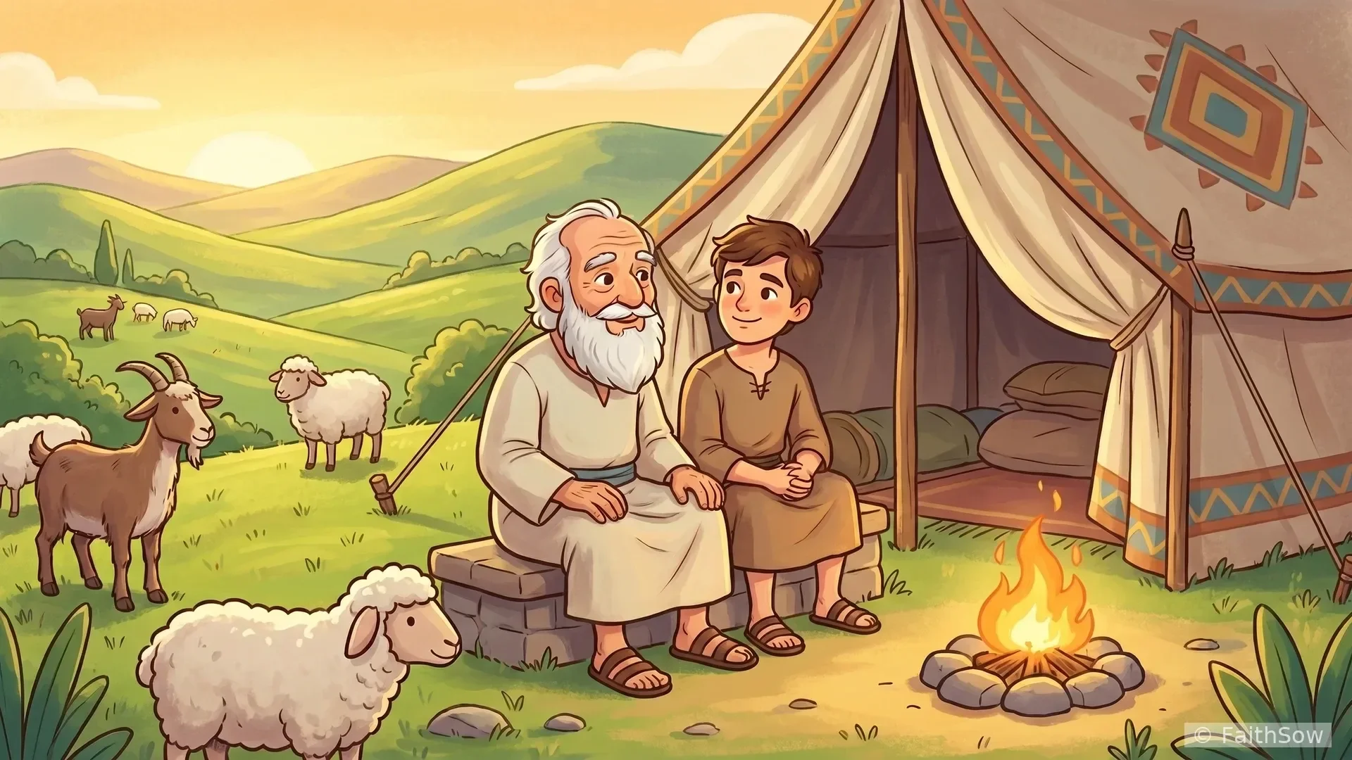 Abraham Offers Isaac