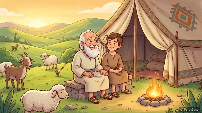 Abraham Offers Isaac