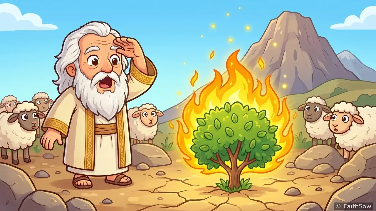 The Burning Bush and the Divine Call