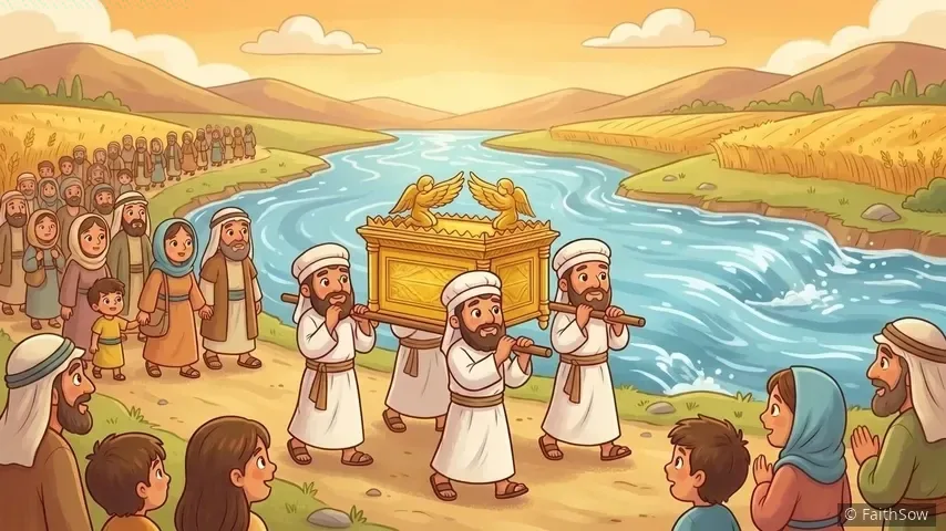 Crossing the Jordan River