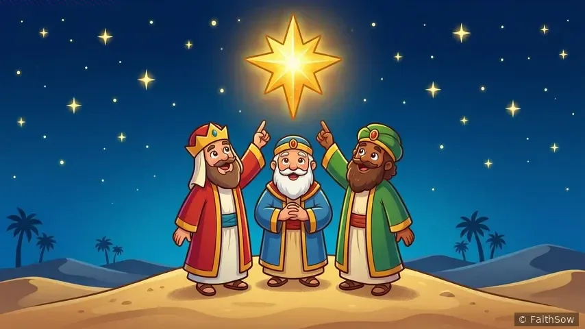The Magi from the East Seek the Newborn King