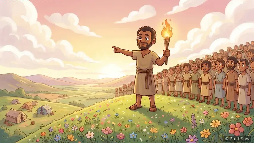 Gideon Pursues the Midianite Kings