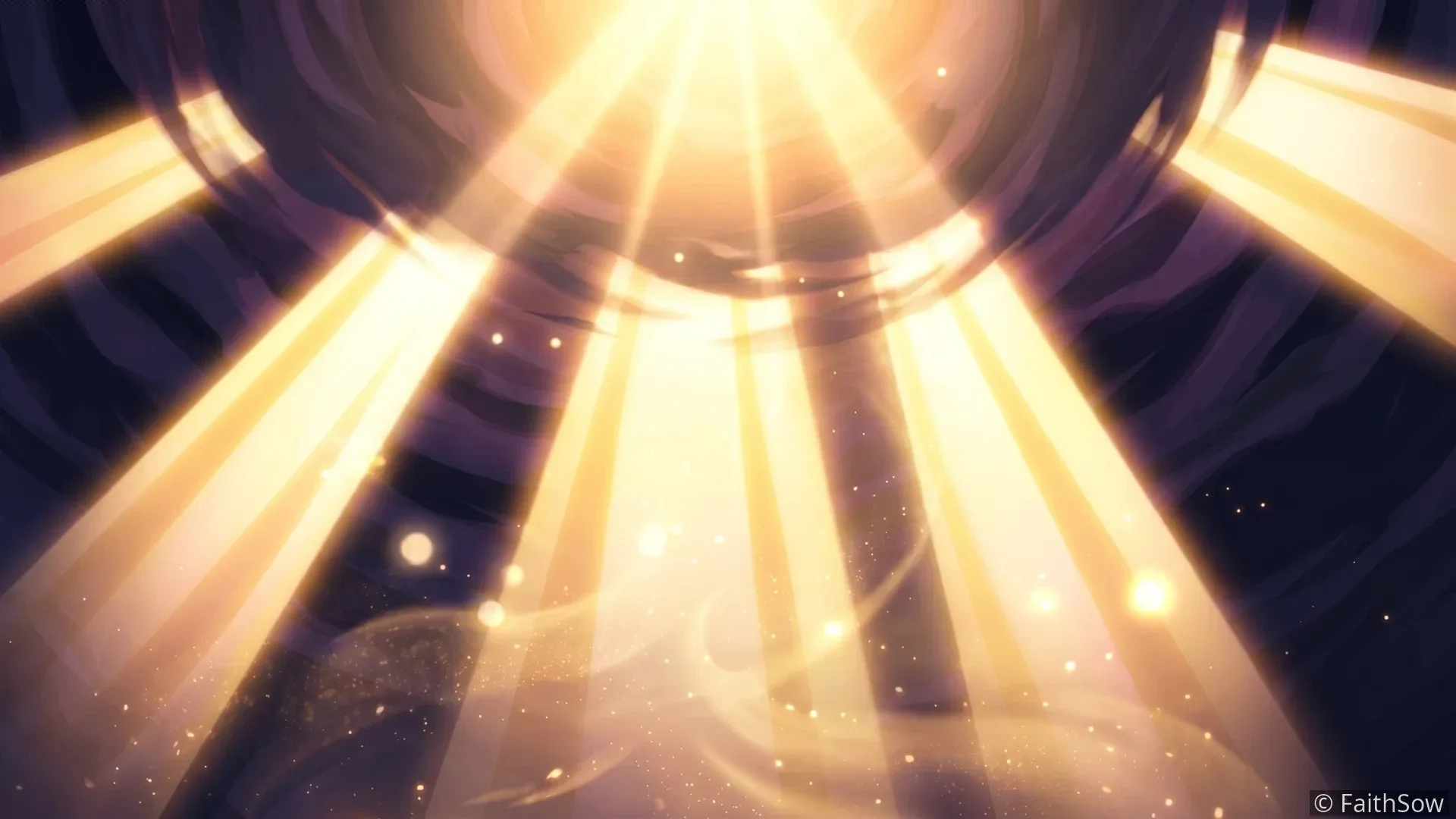 God created the heavens and the earth.