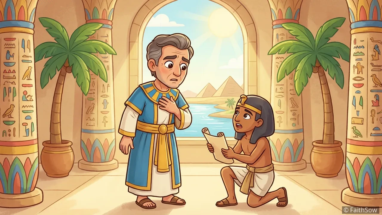 Jacob Blesses Joseph's Two Sons
