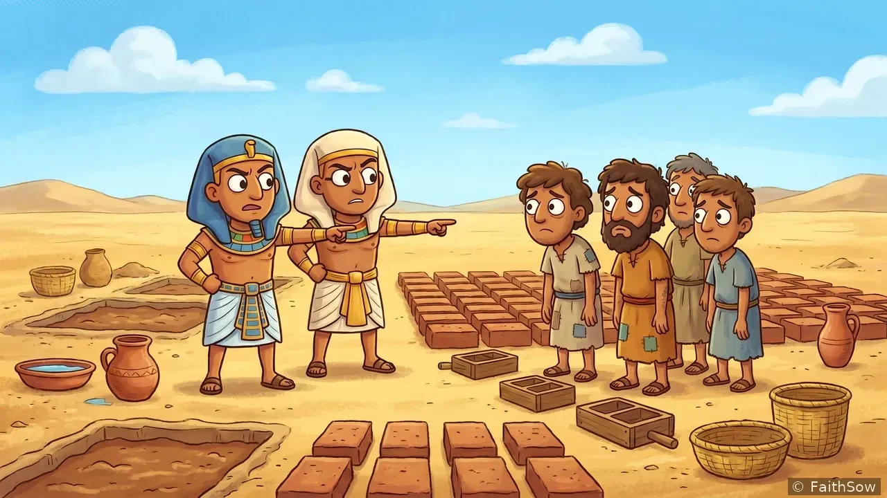 Moses Pleads with Pharaoh for Release