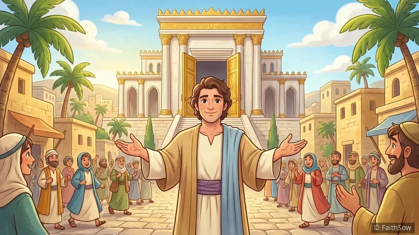 The Ark Enters the Temple and Solomon's Prayer
