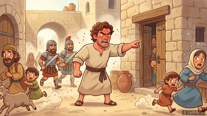 Saul Is Converted by the Lord’s Light on the Road to Damascus