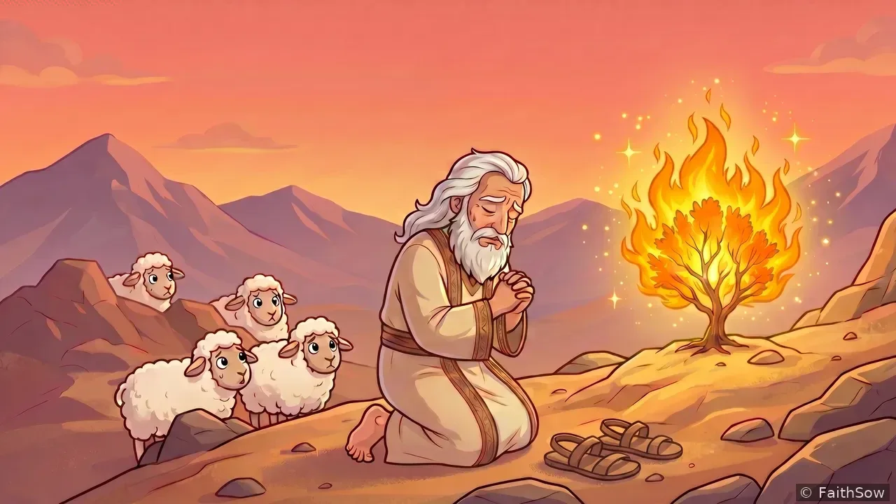 Moses' Hesitation and God's Anger