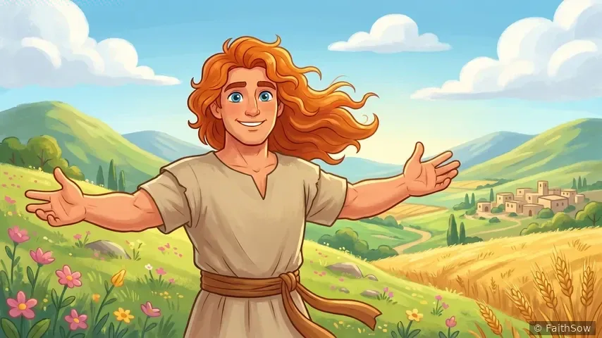 Samson was imprisoned.