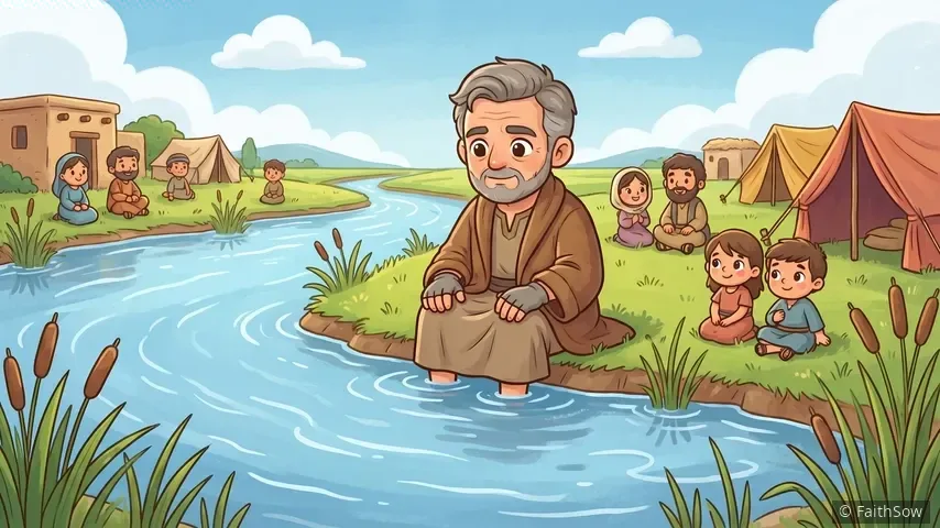 A Divine Vision by the River Kebar