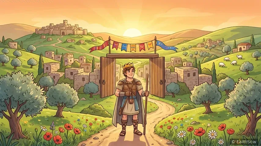 David Unifies Israel
