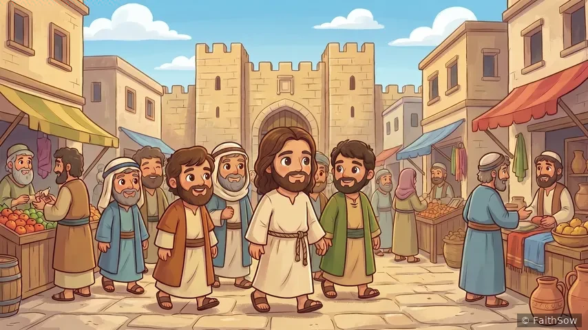 Jesus Weeps over Jerusalem