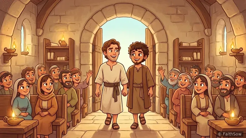 Paul Preaches the Gospel in Pisidian Antioch